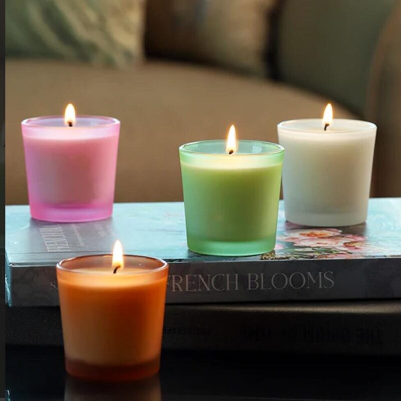 Frosted Jar Candles