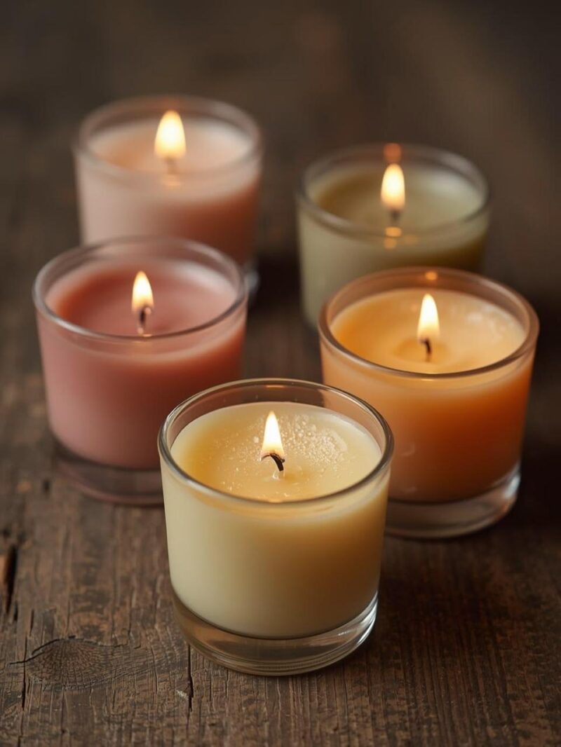 Amber Jar Soy Scented Candle