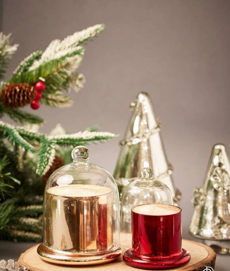 Bell jar soy scented candles