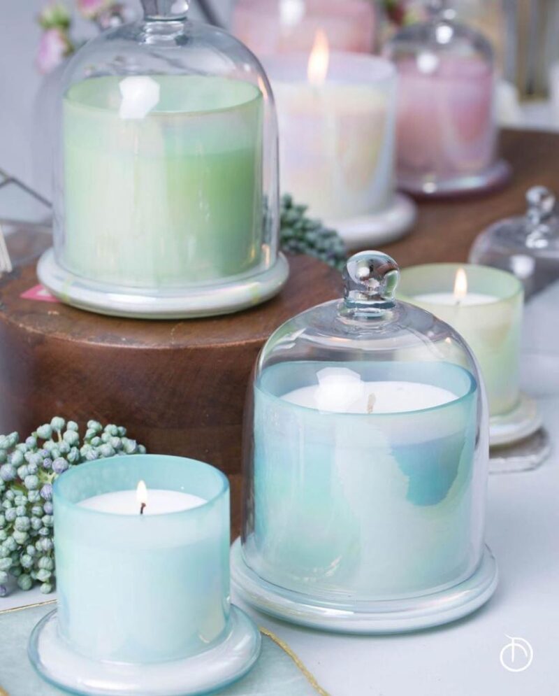 Bell jar soy scented candles