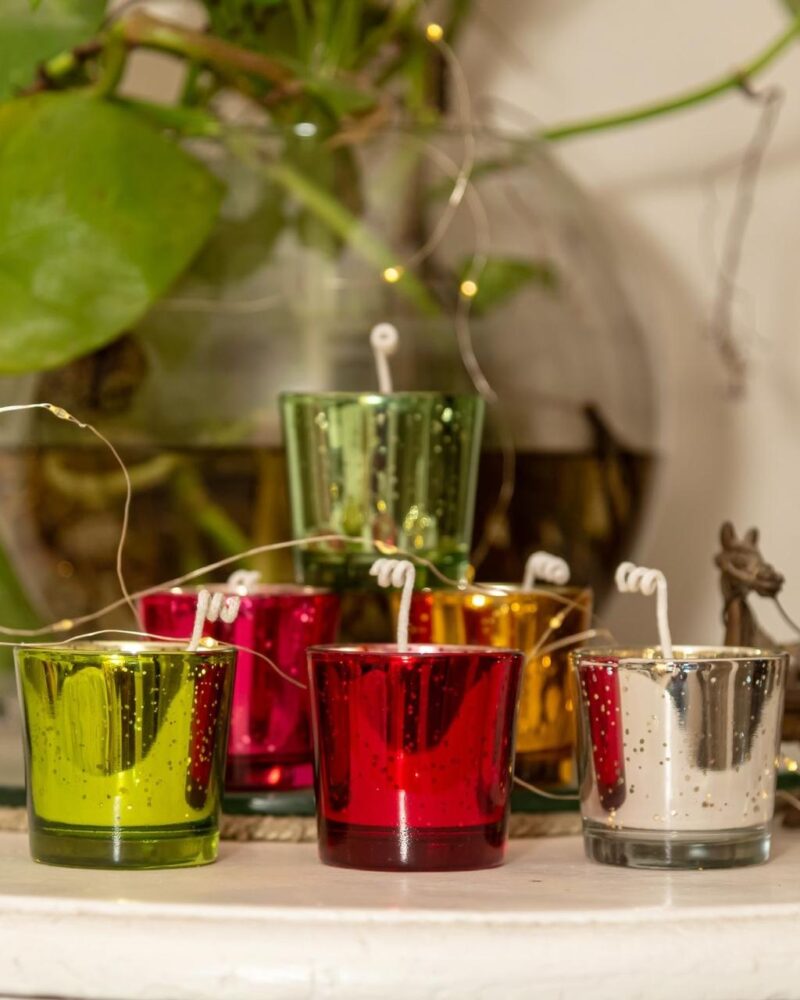 Shots glass soy scented candles