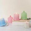 Frosted Jar Candle